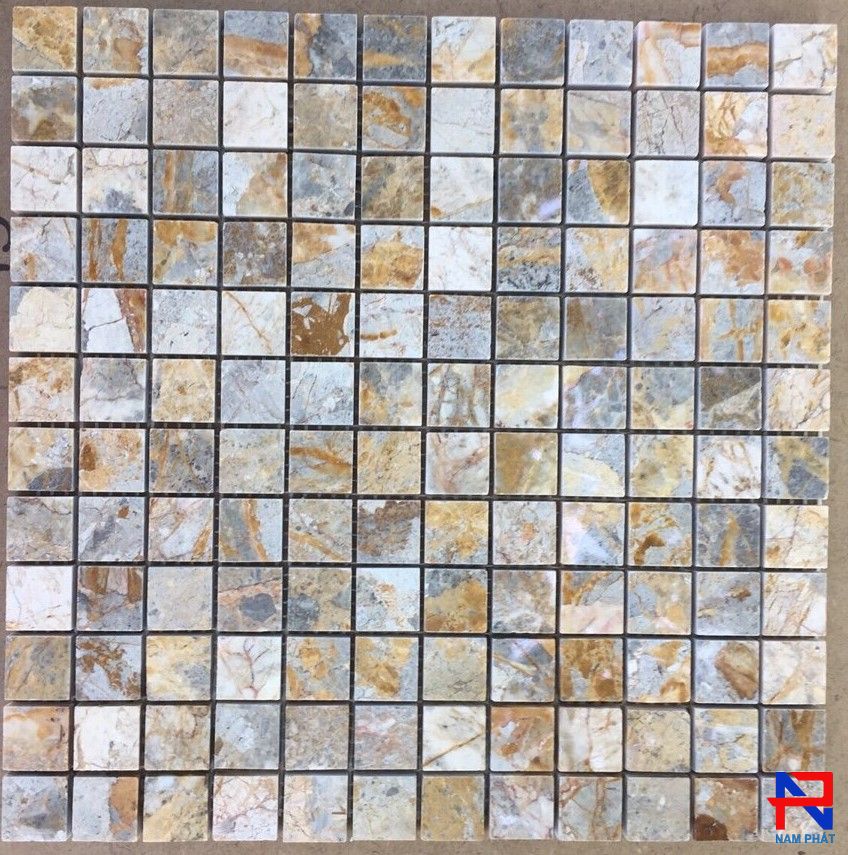 Đá Mosaic Trang Trí Chíp 23x23mm DMNP095