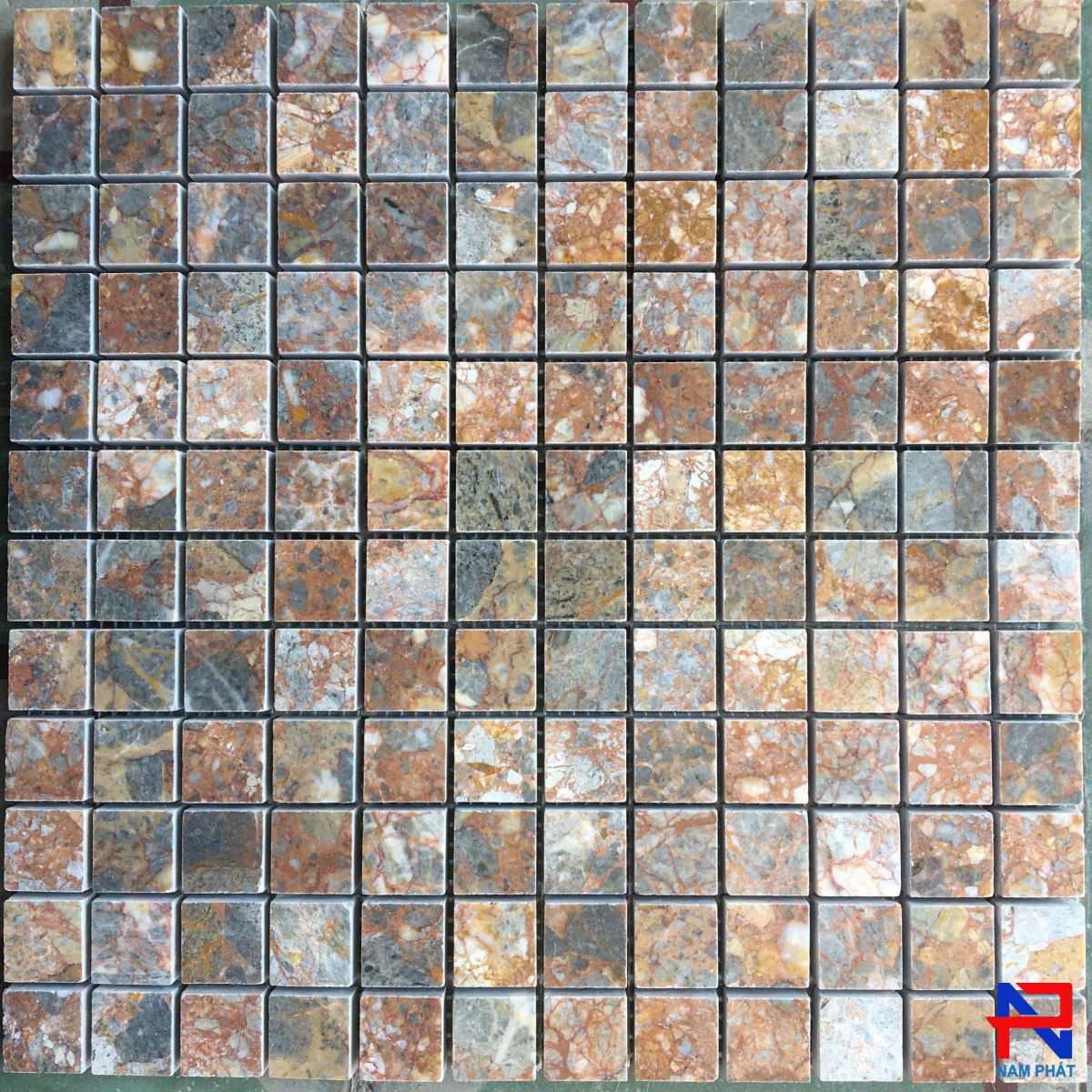 Đá Mosaic Trang Trí Chíp 23x23mm DMNP099