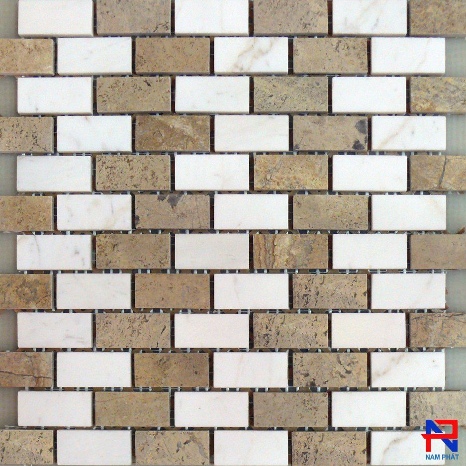 Đá Mosaic Trang Trí Chíp 23x46mm DMNP121