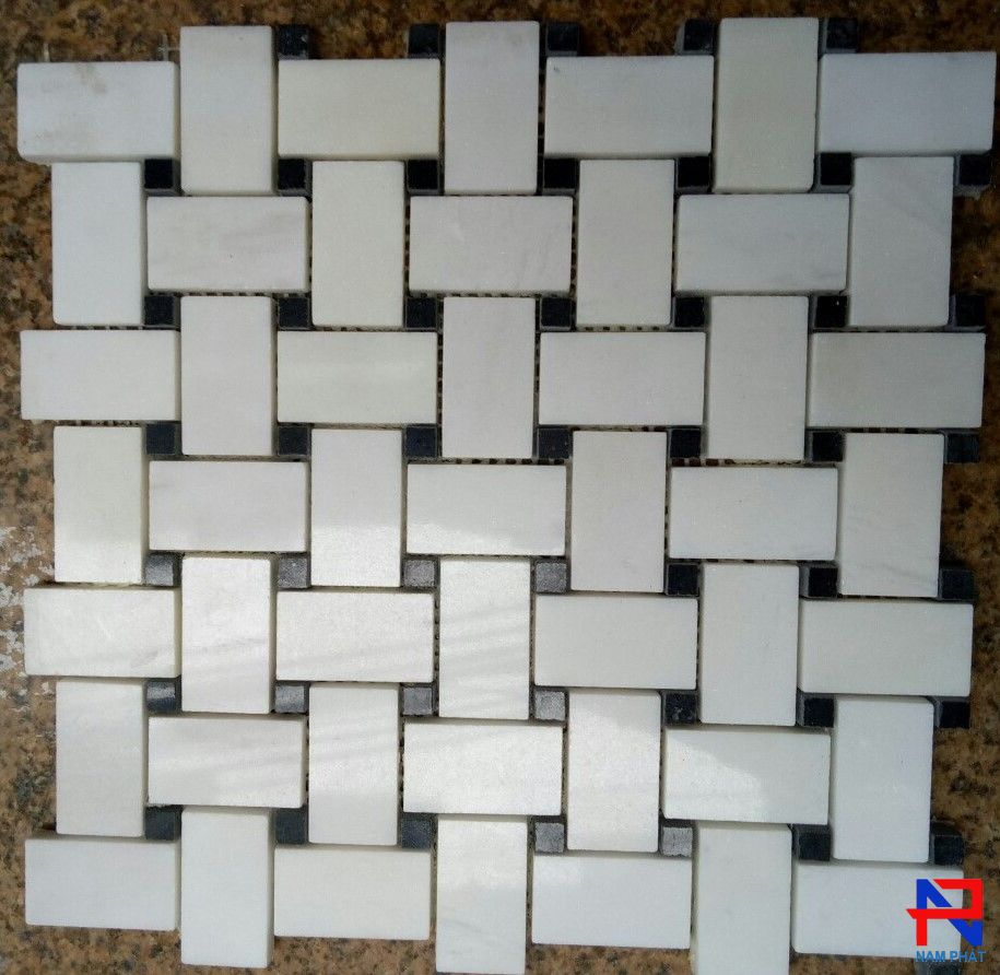 Đá Mosaic Ốp Tường Chíp 23x46mm DMNP140
