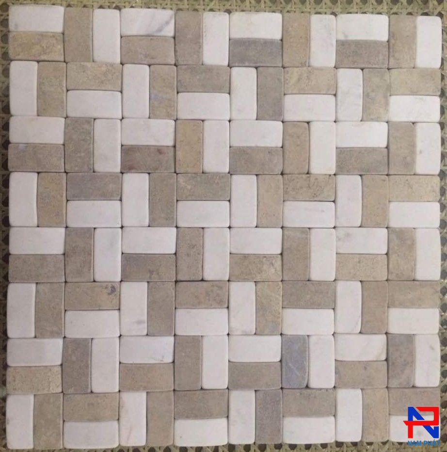 Đá Mosaic Trang Trí Chíp 48x48mm DMNP198