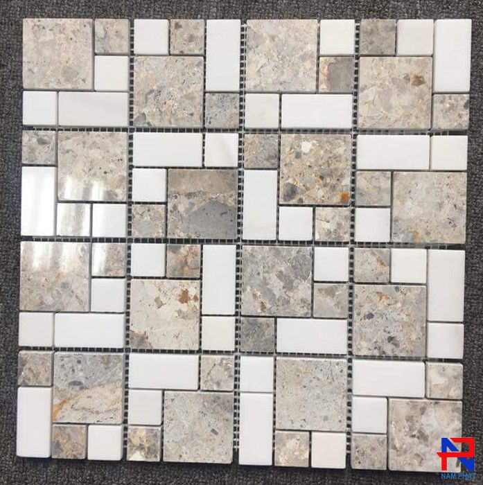 Đá Mosaic Ốp Tường Chíp 48x48mm DMNP209