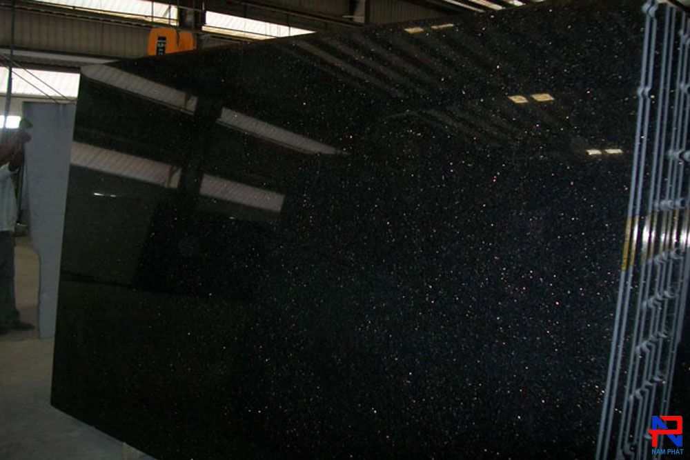Đá Tự Nhiên Granite Black GalaxyA G018