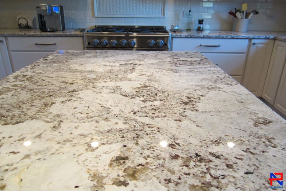 Đá Tự Nhiên Granite  Alaska WhiteA ​​G028