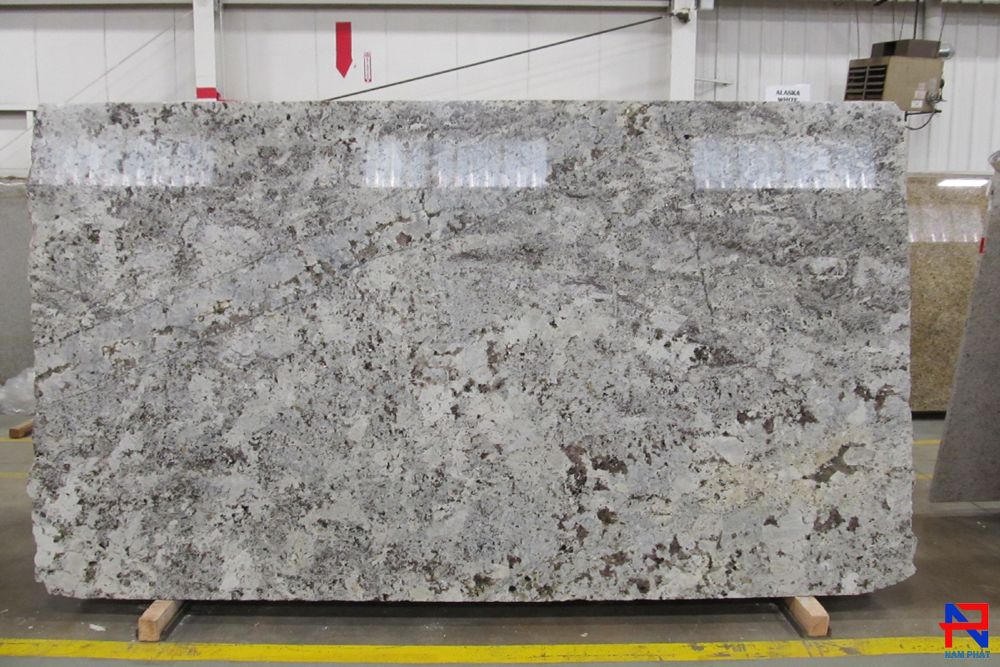 Đá Tự Nhiên Granite  Alaska WhiteA ​​G028