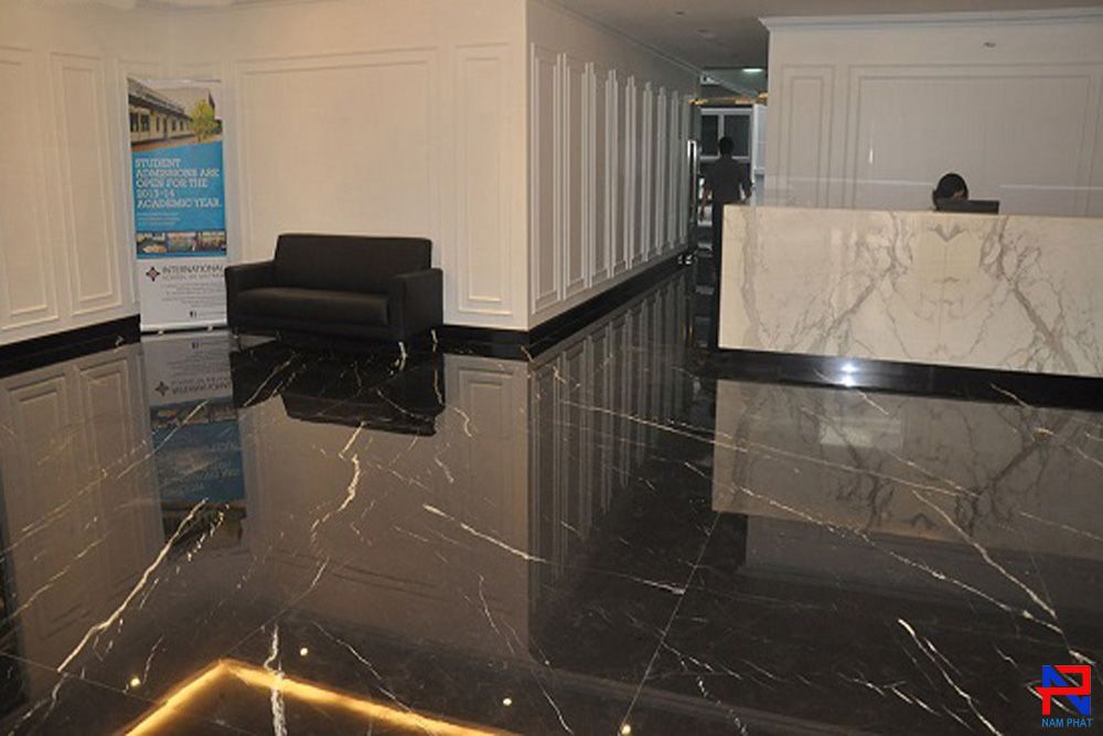 Đá Tự Nhiên Marble Nero Marquina M020