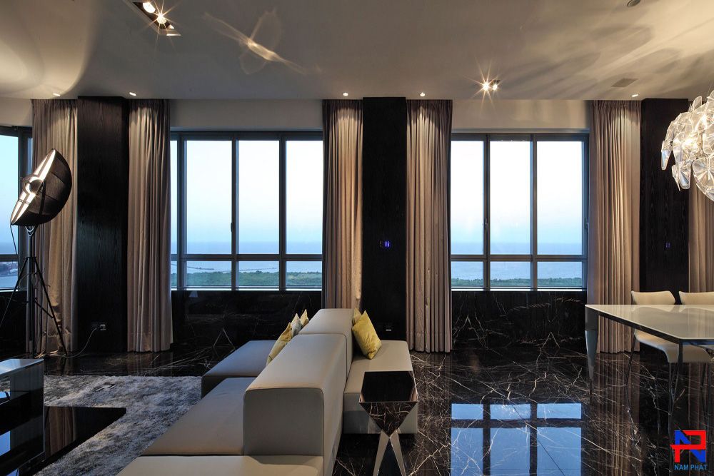 Đá Tự Nhiên Marble Nero Marquina M020