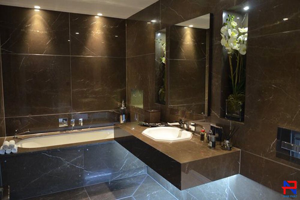 Đá Tự Nhiên Marble Brown Italia M033