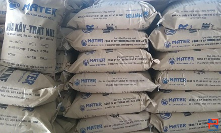 Vữa xây trát nhẹ mác 75# Mater