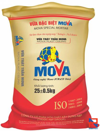 Vữa trát trần không rơi Mova Plast Ceiling MV0011