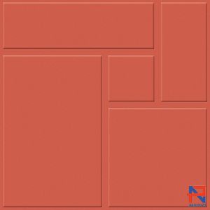 Gạch Đỏ Lát Sân Hạ Long  NPHL17