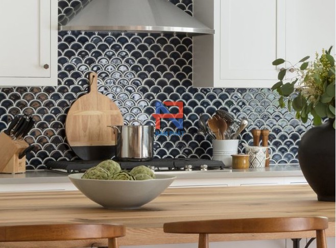 Gạch Vảy Cá Ốp Bếp Đẹp VC003