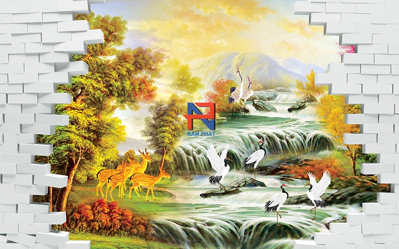 Gạch Tranh 3D XGT3D013