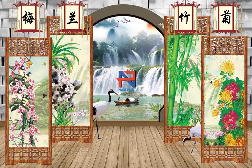 Gạch Tranh 3D XGT3D076