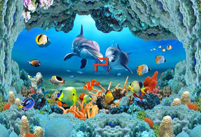 Sàn Gạch 3D NLS3D055