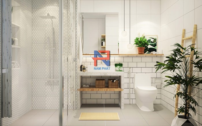 Sự Kết Hợp Độc Đáo Giữ Gạch Thẻ Và Gạch Trang Trí Khác