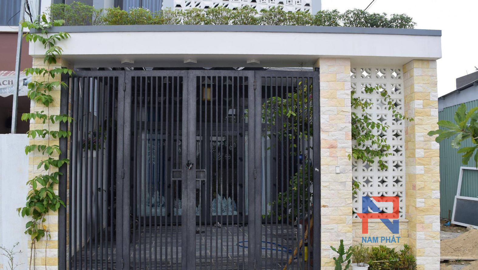 gạch thông gió trong thiết kế hiện đại