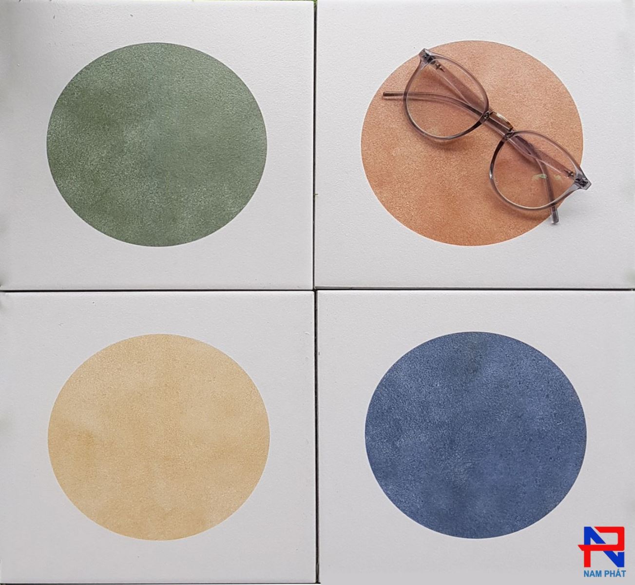 Gạch bông men 20x20 (cm) NPGBM040