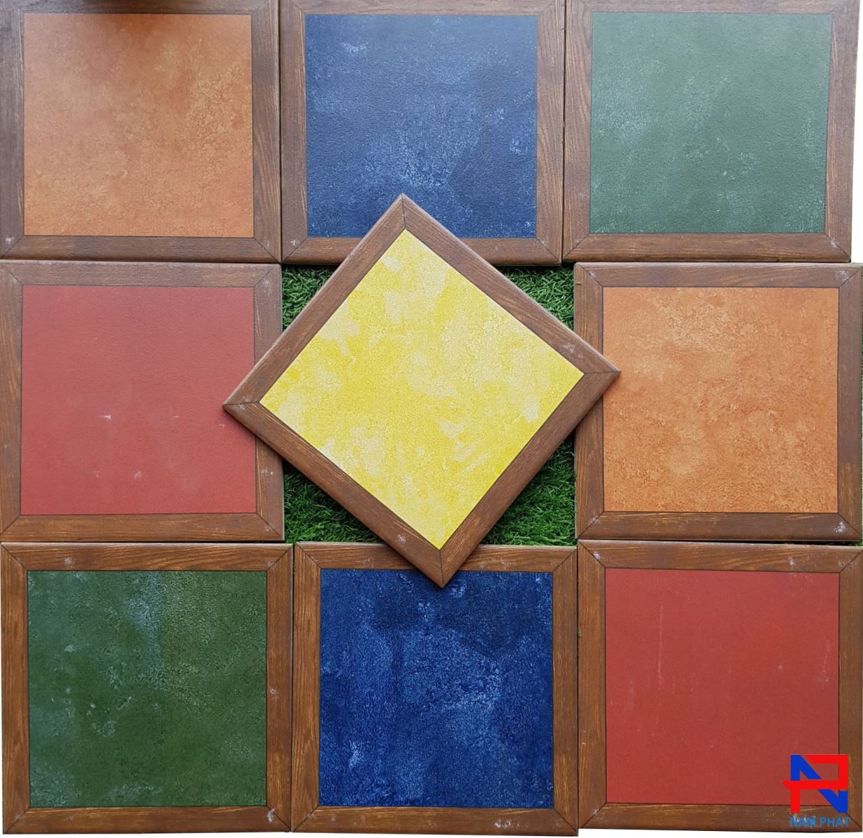 Gạch bông men 20x20 (cm) NPGBM047