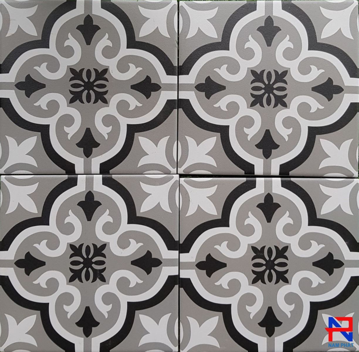 Gạch bông men 20x20 (cm) NPGBM052