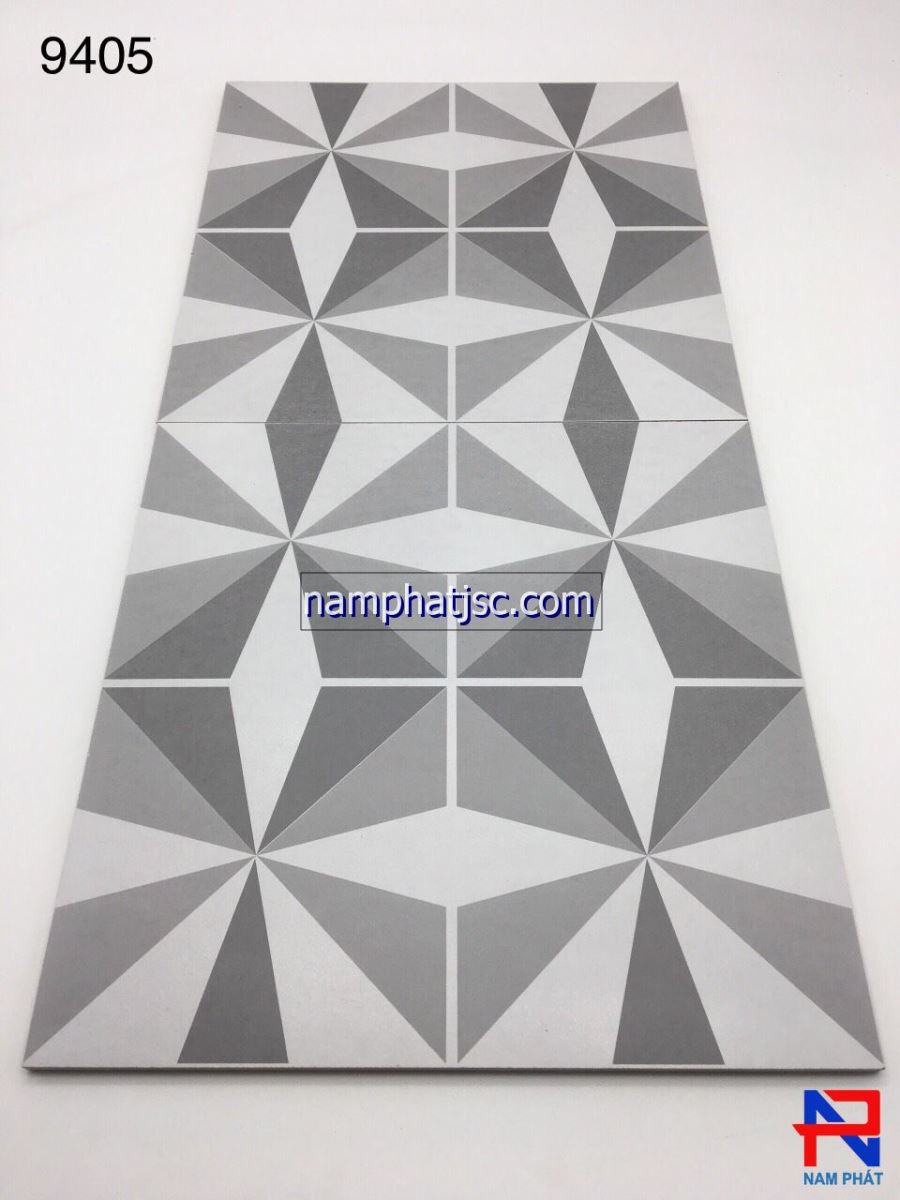 Gạch bông men 30x30 (cm) bán sứ NPGBM9405