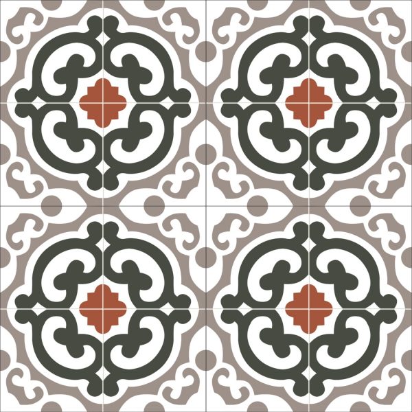 Gạch bông men 30x30 (cm) NPGBM030