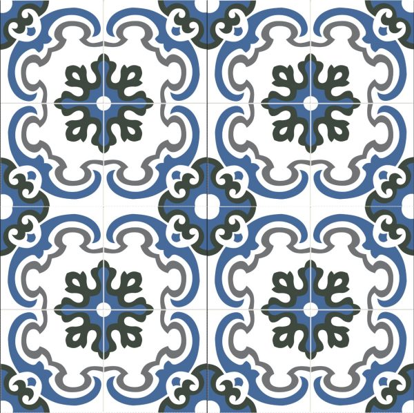 Gạch bông men 30x30 (cm) NPGBM024