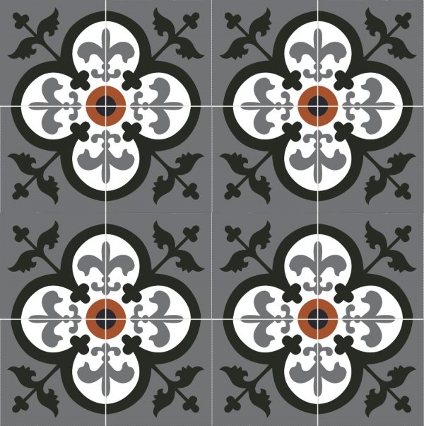 Gạch bông men 30x30 (cm) NPGBM038