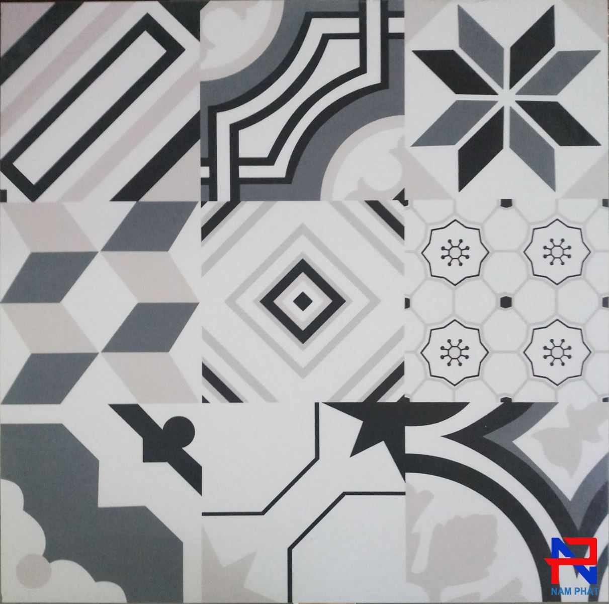 Gạch bông men 60x60 (cm) NPGBM21