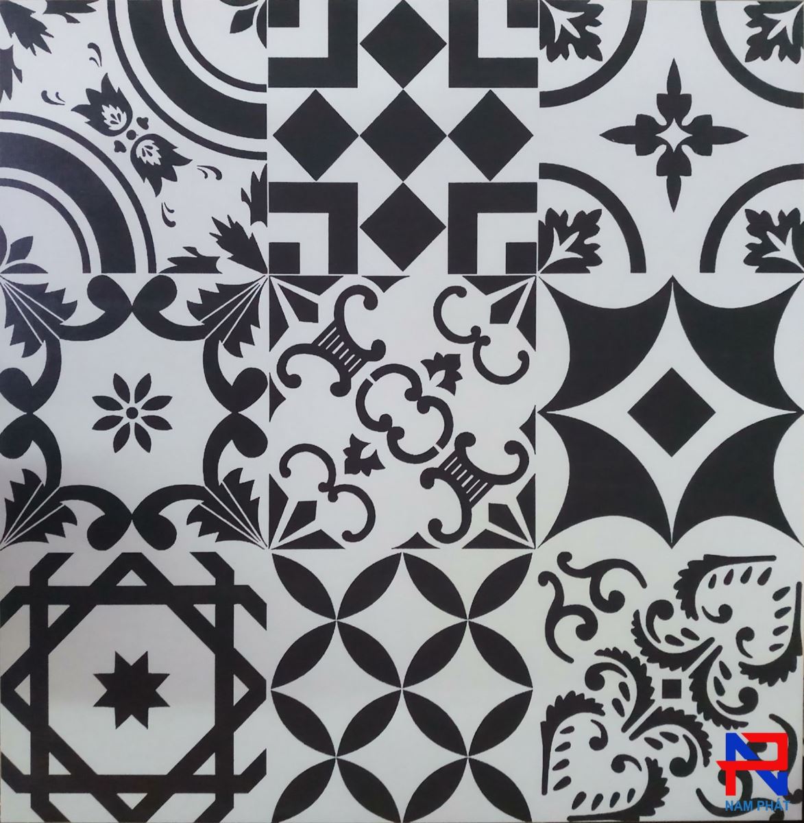 Gạch bông men 60x60 (cm) NPGBM23