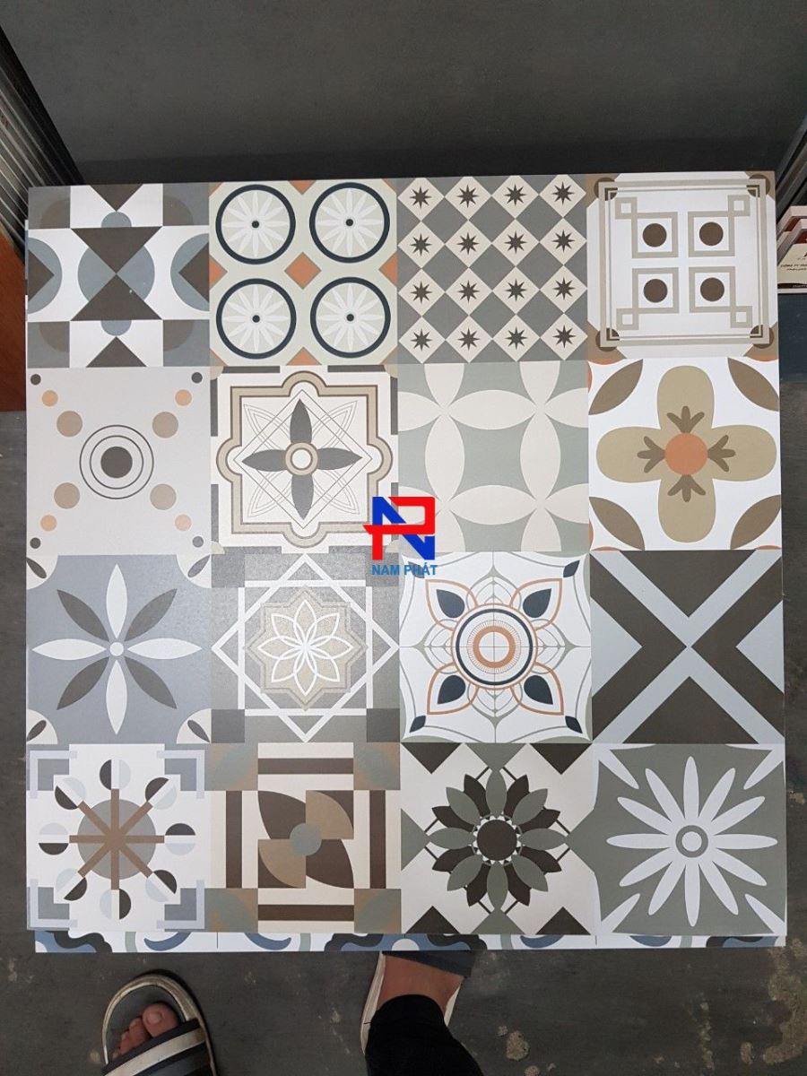 Gạch bông men 60x60 (cm) NPGBM29
