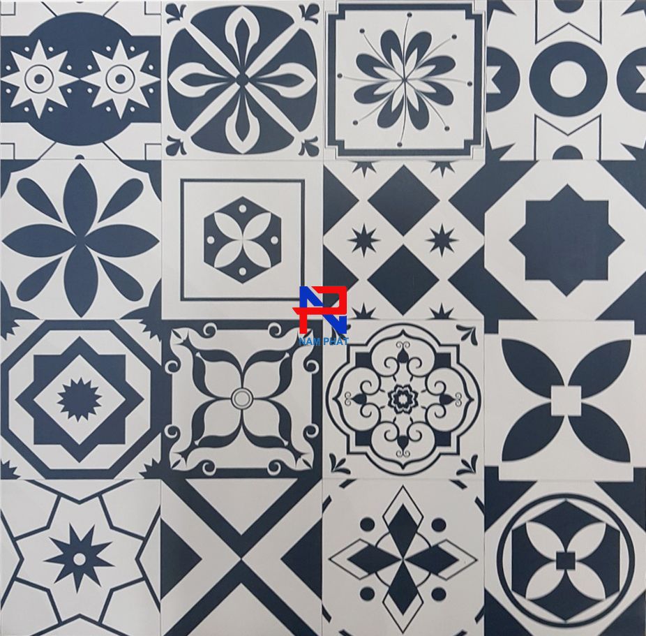 Gạch bông men 60x60 (cm) NPGBM31