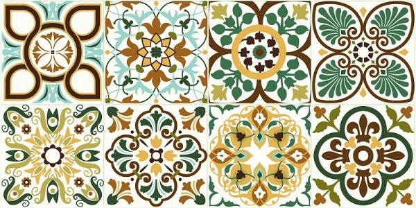 Gạch bông men 30x60 (cm) NP36E5
