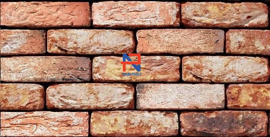 Gạch giả cổ VPG048 Trắng - Vàng