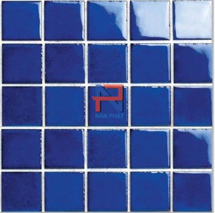 Gạch Mosaic Gốm Rạn Đơn Màu 48x48mm MGRD48006