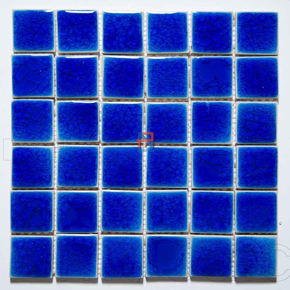 Gạch Mosaic Gốm Rạn Đơn Màu 48x48mm MGRD48015