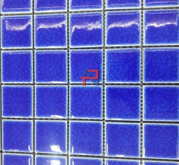 Gạch Mosaic Gốm Rạn Đơn Màu 48x48mm MGRD48019