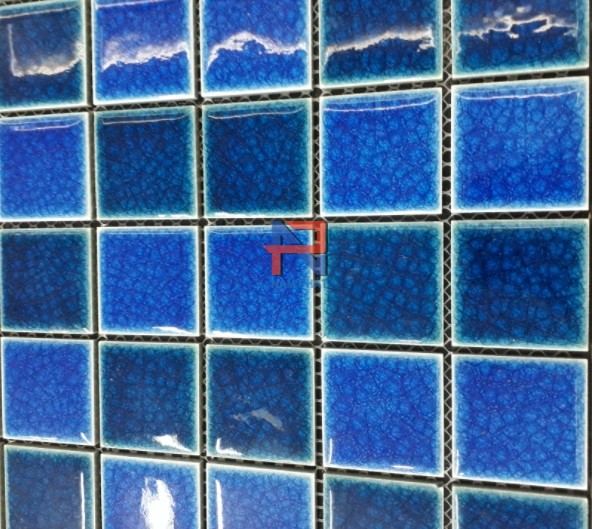 Gạch Mosaic Gốm Rạn Trộn Màu 48x48mm MGRT48019
