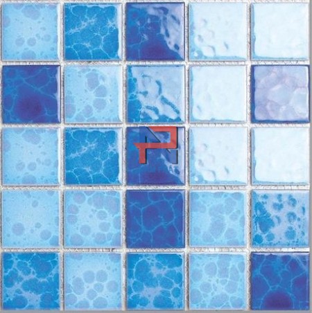 Gạch Mosaic Gốm Rạn Trộn Màu 48x48mm MGRT48012