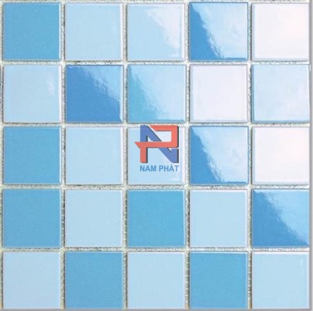 Gạch Mosaic Gốm Trộn Màu 48x48mm MGT48007