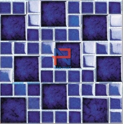 Gạch Mosaic Gốm Trộn Màu 48x48mm MGT48008