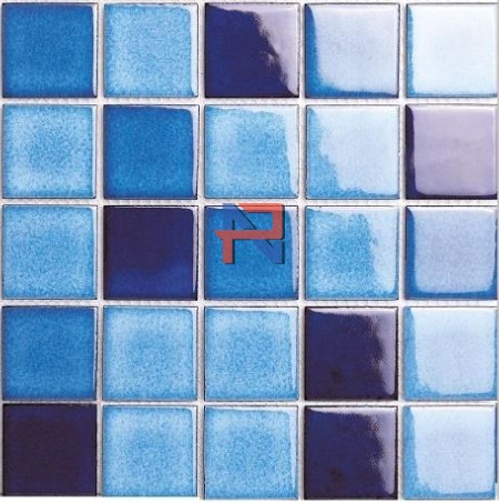 Gạch Mosaic Gốm Trộn Màu 48x48mm MGT48009