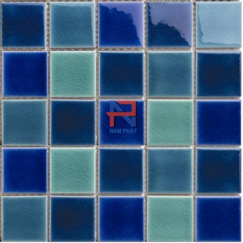Gạch Mosaic Gốm Trộn Màu 48x48mm MGT48010