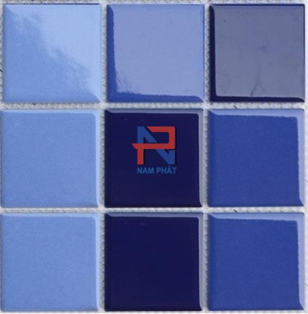 Gạch Mosaic Gốm Trộn Màu 48x48mm MGT48011