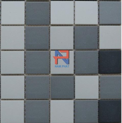 Gạch Mosaic Gốm Trộn Màu 48x48mm MGT48012