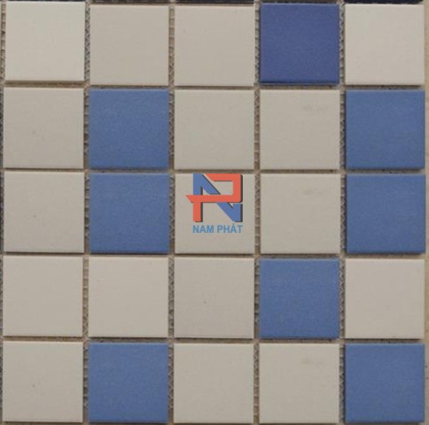 Gạch Mosaic Gốm Trộn Màu 48x48mm MGT48013
