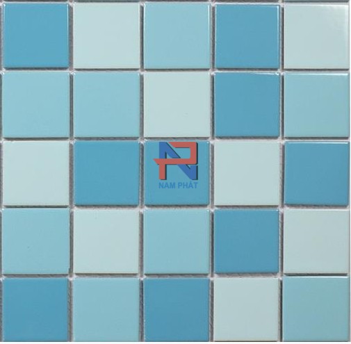 Gạch Mosaic Gốm Trộn Màu 48x48mm MGT48014