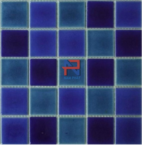 Gạch Mosaic Gốm Trộn Màu 48x48mm MGT48019