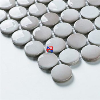 Gạch mosaic cao cấp Penny Round CZG077A