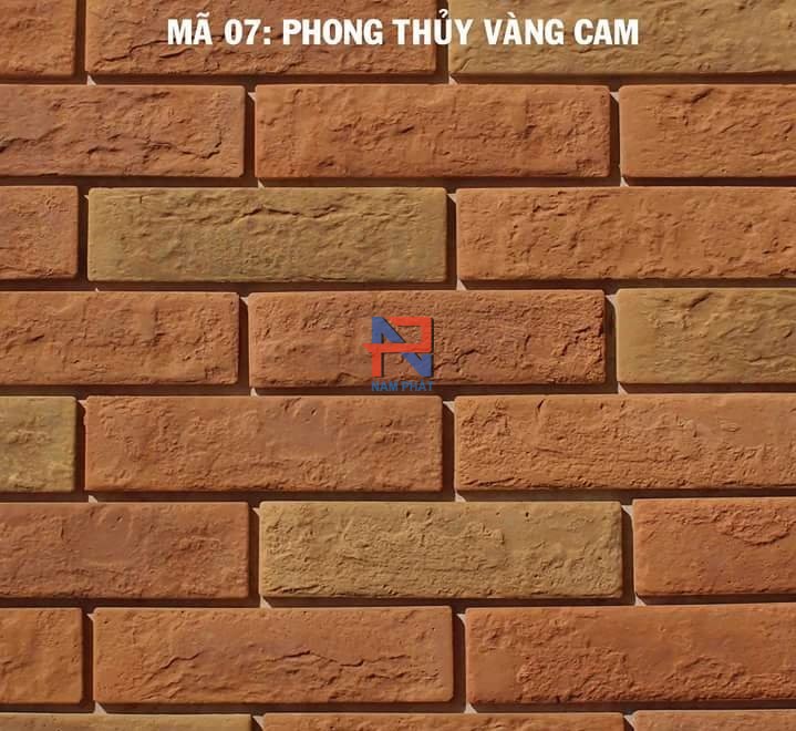 Gạch giả cổ vàng cam NPGC015